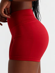 WS24 Core Scrunch Shorts#colour_cherry