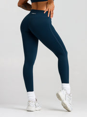 Base Essential Full Length Leggings#colour_deep-sea