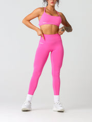 Shape Me Seamless Scrunch Leggings#colour_pink-ferrari