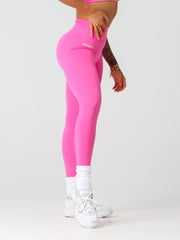 Shape Me Seamless Scrunch Leggings#colour_pink-ferrari