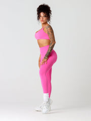 Shape Me Seamless Scrunch Leggings#colour_pink-ferrari