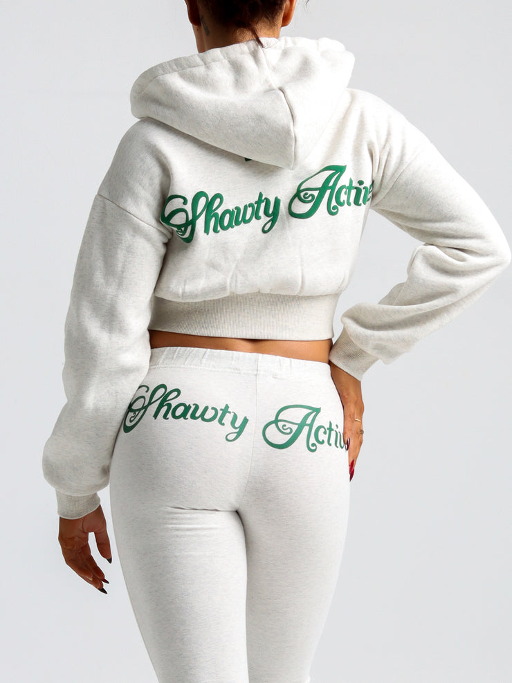 Shawty Spell Out Cropped Jacket