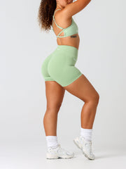 Shape Me Seamless Scrunch Shorts#colour_matcha