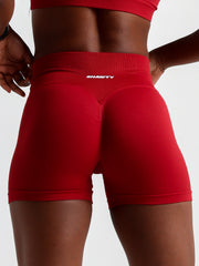 WS24 Core Scrunch Shorts#colour_cherry