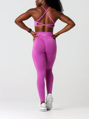 Shape Me Seamless Scrunch Leggings#colour_grape-sorbet