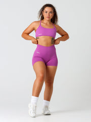 Shape Me Seamless Scrunch Shorts#colour_grape-sorbet