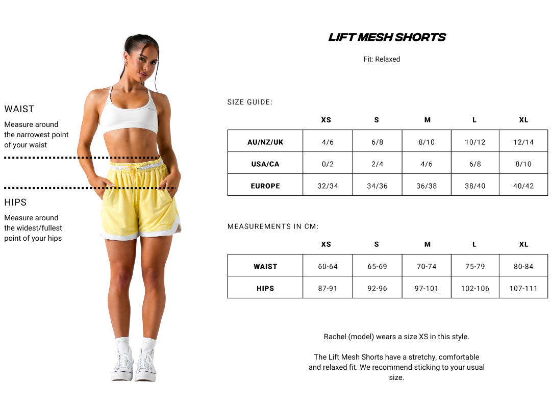 Lift Mesh Shorts