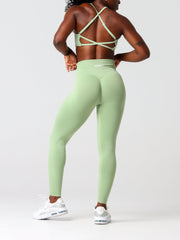 Shape Me Seamless Scrunch Leggings#colour_matcha