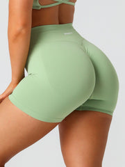 Shape Me Seamless Scrunch Shorts#colour_matcha