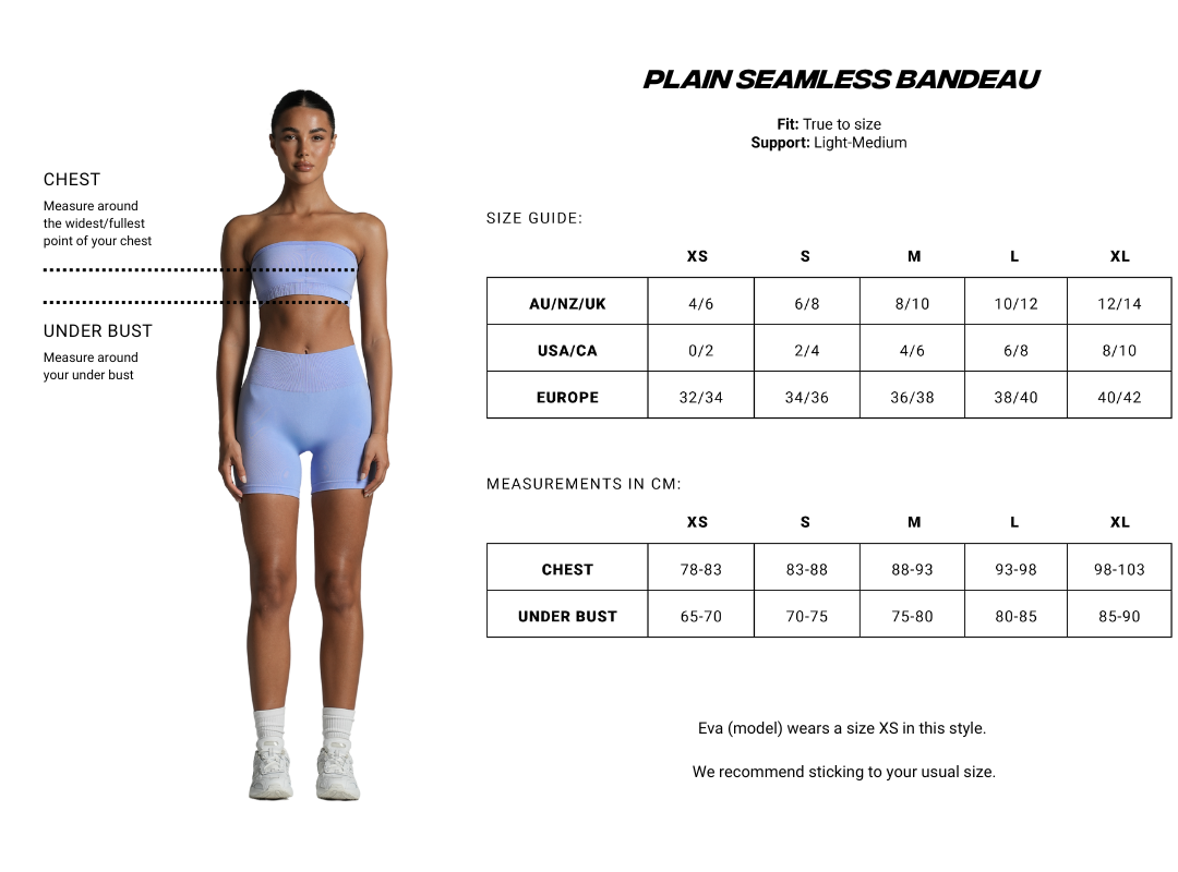 Plain Seamless Bandeau