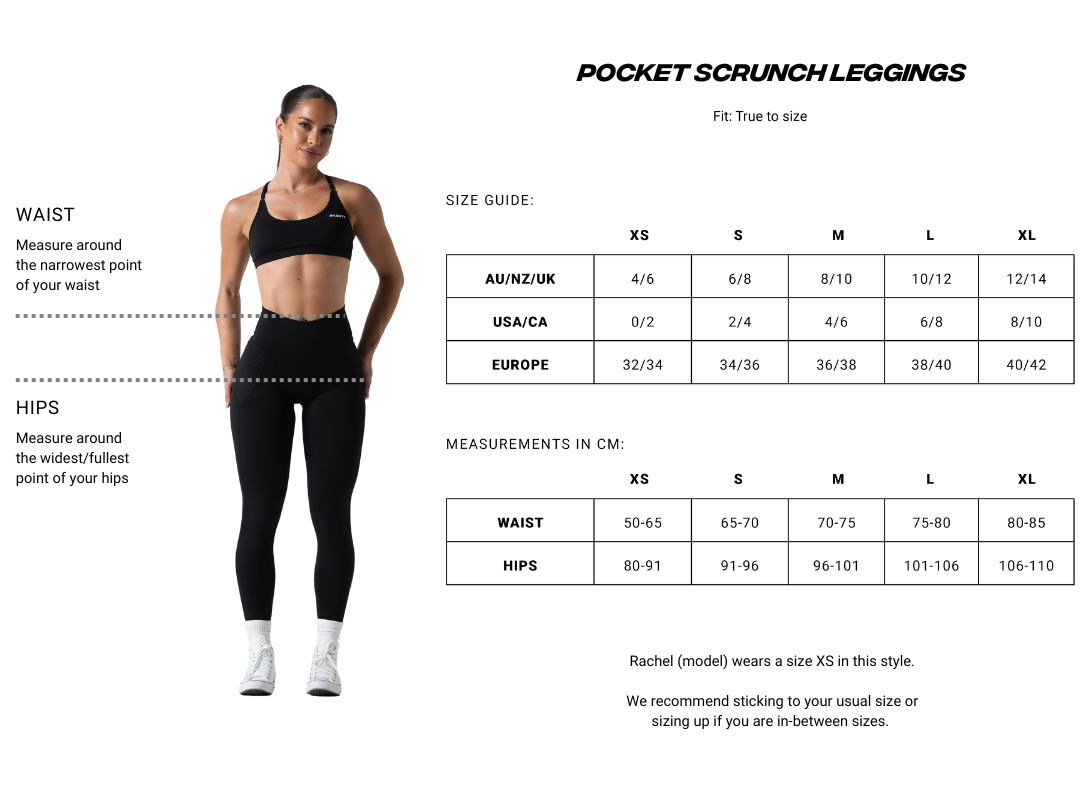 Base Pocket Scrunch Leggings | Full Length