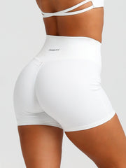 Base 4" Scrunch Shorts#colour_white