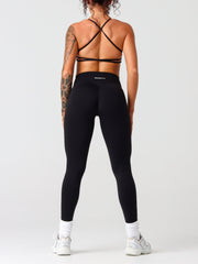 Base Scrunch Leggings | Full Length#colour_obsidian