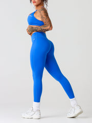 Base Essential Full Length Leggings#colour_cobalt