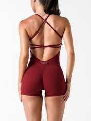 Base Backless Bodysuit#colour_cherry