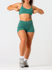 Base 4" Essential Shorts#colour_deep-jade