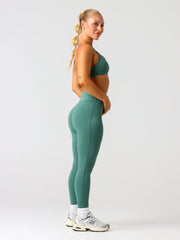 Base Essential Full Length Leggings#colour_deep-jade