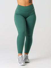 Base Scrunch Leggings | Full Length#colour_deep-jade