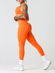 Base Scrunch Leggings | Full Length#colour_citrus