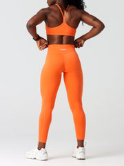 Base Essential Full Length Leggings#colour_citrus