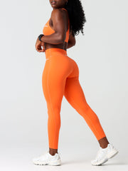 Base Essential Full Length Leggings#colour_citrus